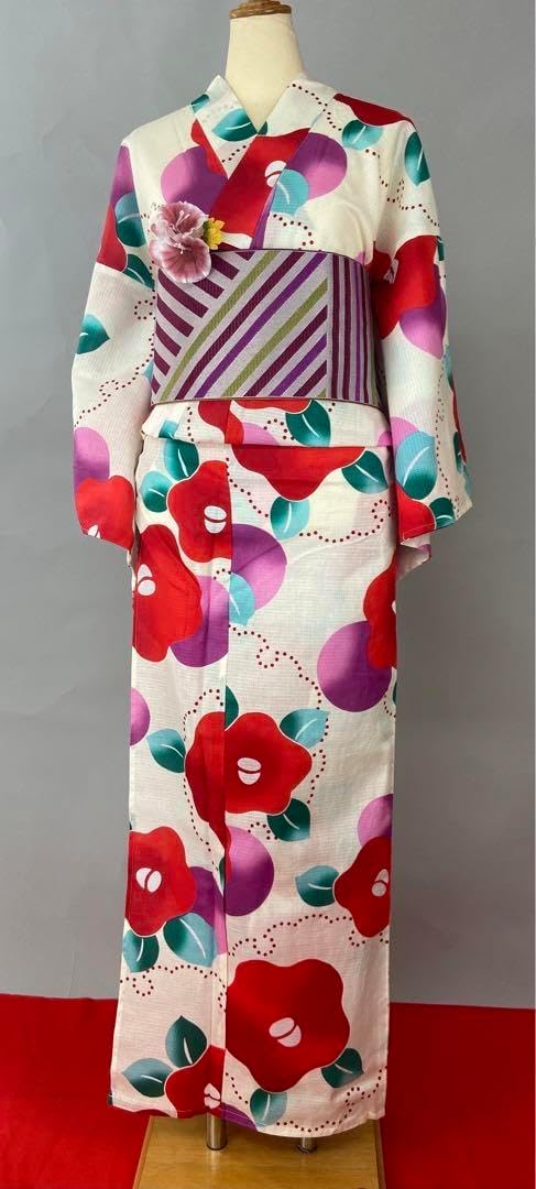 ベロアりぼん&レース半衿】 ⚫︎刺繍入り半衿⚫︎両面ベロア⚫︎光沢